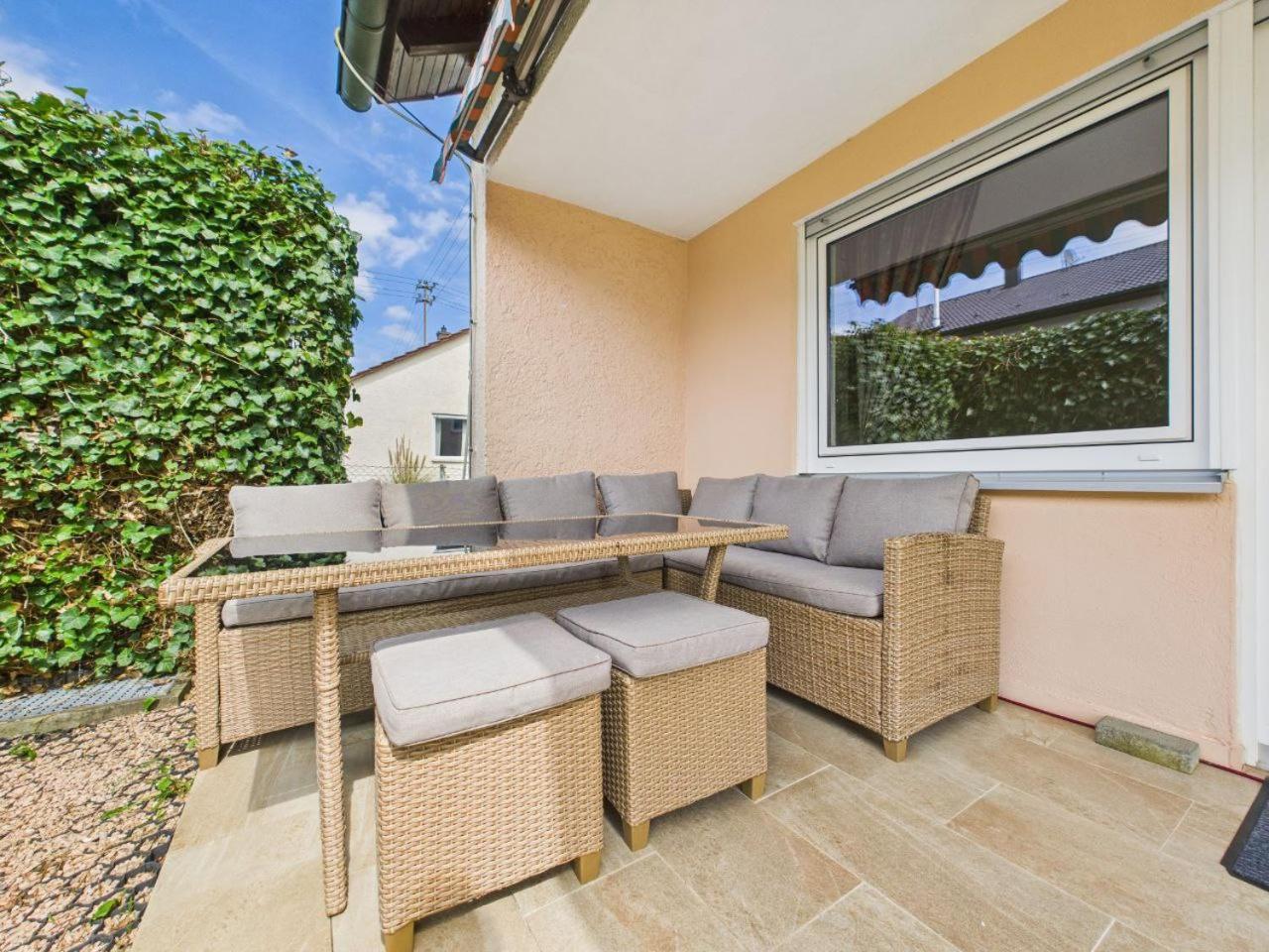 Ferienwohnung Naehe Legoland Mit Grossem Garten Und Terrasse Sontheim an der Brenz المظهر الخارجي الصورة